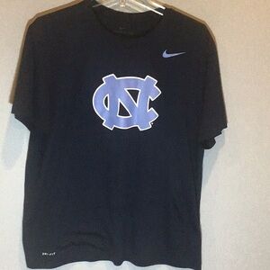 NCAA university of North Carolina t-shirt Nike